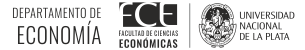Departamento de Economía – FCE – UNLP